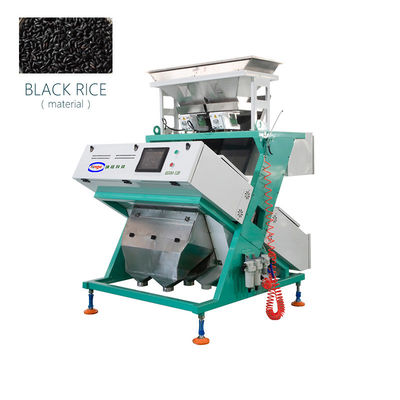 CCD Black 128 Channel Rice Coloe Sorter với kênh máng hẹp